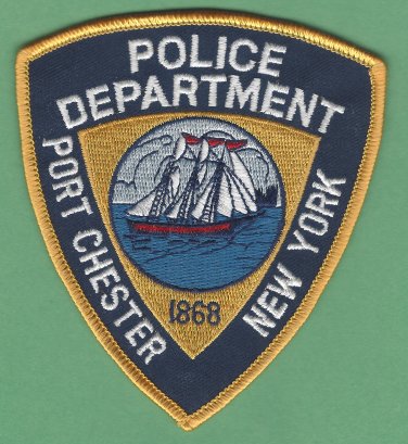 Port Chester New York Police Patch