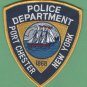 Port Chester New York Police Patch