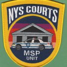 New York State Courts Police Mobile Security Patrol Patch