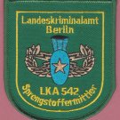Berlin Germany Police Criminal Explosives Investigator Patch