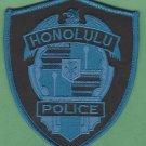 Honolulu Hawaii Police Patch Tactical Blue