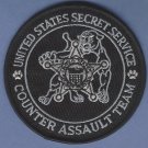 United States Secret Service Counter Assault Team Patch Black United States Secret Service Counter Assault Team Patch Black