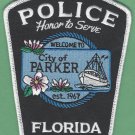 Parker Florida Police Patch