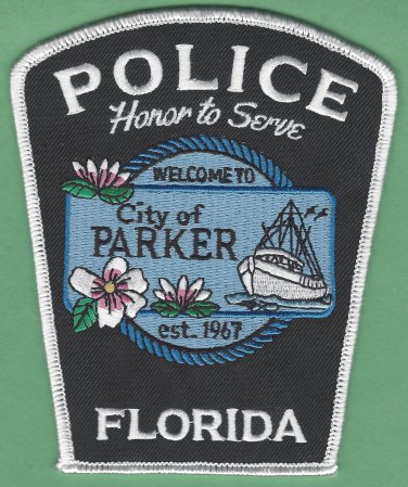 Parker Florida Police Patch