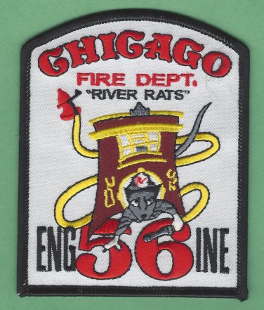 Chicago Fire Department Engine Company 56 Fire Patch