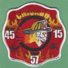 Chicago Fire Department Engine 45 Truck 15 Fire Company Patch