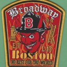 Boston Fire Department Engine 7 Ladder 17 Company Patch