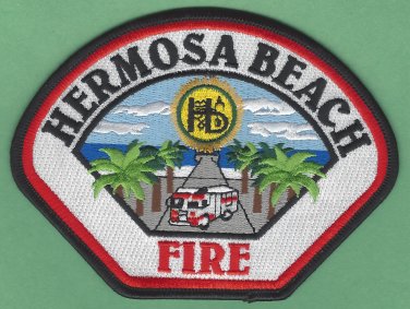 Hermosa Beach California Fire Rescue Patch