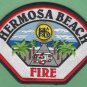 Hermosa Beach California Fire Rescue Patch