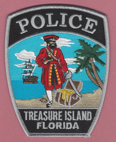Treasure Island Florida Police Patch
