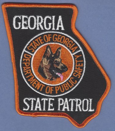 Georgia State Patrol K-9 Unit Patch