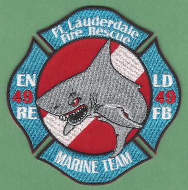 Fort Lauderdale Fire Department Engine 49 Rescue 49 Company Patch