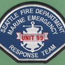 Seattle Washington Marine Emergency Response Team Fire Patch