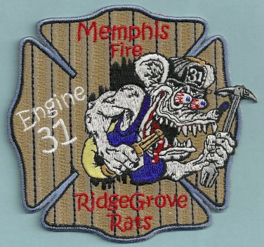 Memphis Fire Department Engine Company 31 Patch