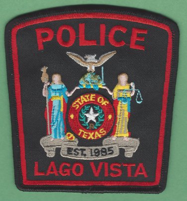 Lago Vista Texas Police Patch