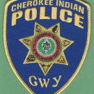 Cherokee Indian Police Tennessee Patch