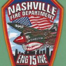 Nashville Fire Department Engine 3 Company 15 Patch Nashville Fire Department Engine 3 Company 15 Patch