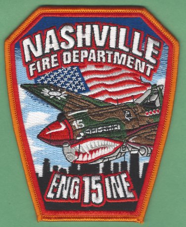 Nashville Fire Department Engine 3 Company 15 Patch