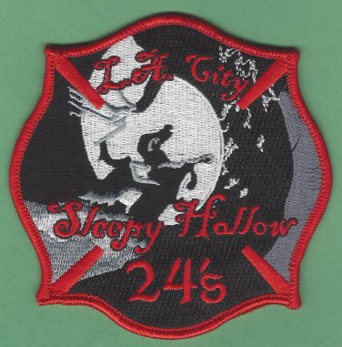 Los Angeles City Fire Department Engine Company 24 Fire Patch