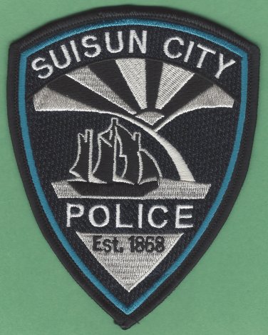 Suisun City California Police Patch