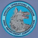 DEA Drug Enforcement Administration Special Operations Division Patch DEA Drug Enforcement Administration Special Operations Division Patch