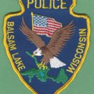 Balsam Lake Wisconsin Police Patch