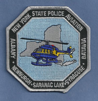 New York State Police Aviation Unit Patch
