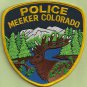 Meeker Colorado Police Patch