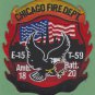 Chicago Fire Department Engine 15 Truck 59 Fire Company Patch