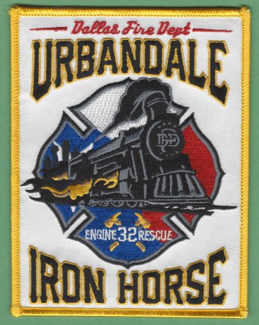 Dallas Fire Department Texas Station 32 Company Patch