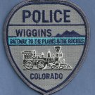 Wiggins Colorado Police Patch Locomotive