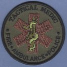3" Tactical Medic Police-Fire-Ambulance Patch