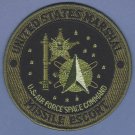 United States Marshal Missile Escort Police Patch Subdued