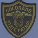 Colorado State Patrol Tactical Police Patch Green