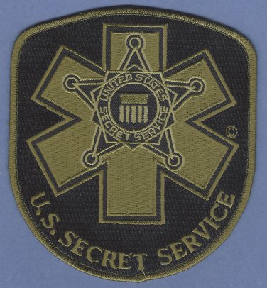 United State Secret Service EMT Emergency Medical Technician Patch