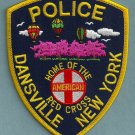 Dansville New York Police Patch Home of the Red Cross Dansville New York Police Patch Home of the Red Cross