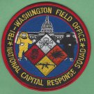 FBI Washington D.C. Field Office National Capitol Response Team Patch