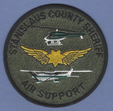 Stanislaus County Sheriff California Air Support Patch