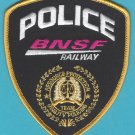 Burlington Northern Santa Fe Railway Police Patch Burlington Northern Santa Fe Railway Police Patch
