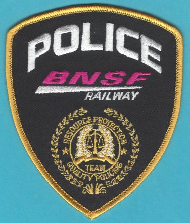 Burlington Northern Santa Fe Railway Police Patch