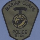 Camp Pendleton Marine Base California Police Tactical Patch Green