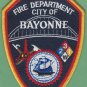 Bayonne New Jersey Fire Patch