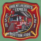 Boston Fire Department Engine 56 Ladder 21 Company Patch