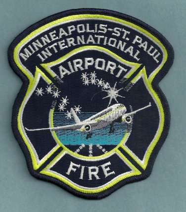 Minneapolis-St. Paul International Airport Fire Rescue Patch ARFF