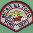El Toro Marine Corps Air Station California Fire Rescue Patch