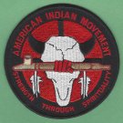 AIM American Indian Movement Strength Through Spirituality Patch