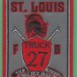 St. Louis Fire Department Truck Company 27 Patch