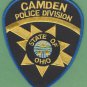 Camden Ohio Police Patch