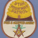 Utah Highway Patrol Masonic Lodge Patch