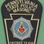 Pennsylvania State Police Masonic Lodge Patch